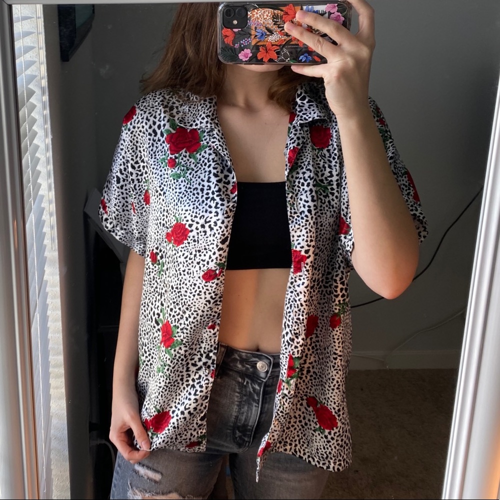 Vintage Satin Top